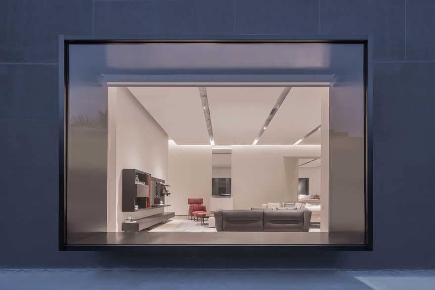 Thiết kế showroom trưng bày nội thất sang trọng