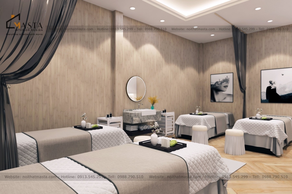 Thiết Kế Nội Thất Spa - Anh Thế Hùng - Kiên Giang