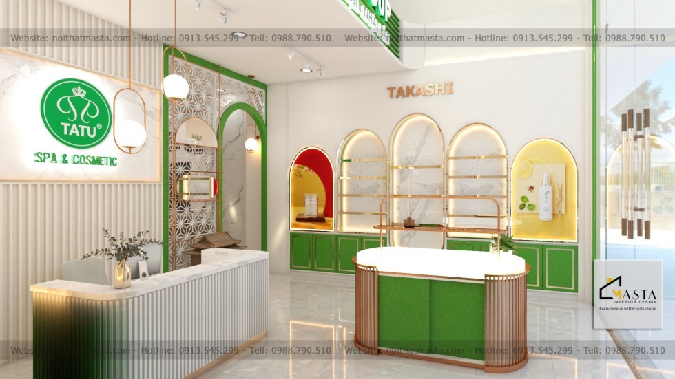 Thiết Kế Nội Thất Spa TaTu