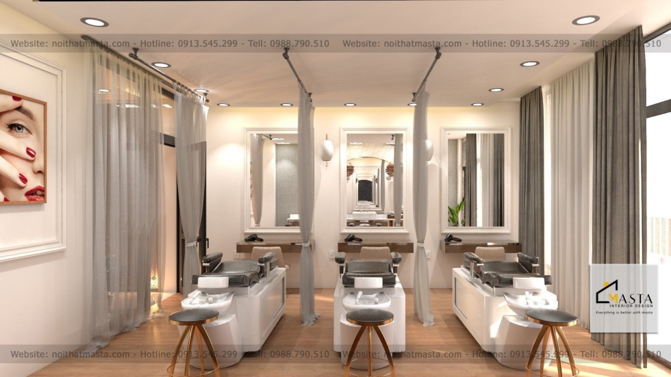 Thiết Kế Nội Thất Spa TaTu