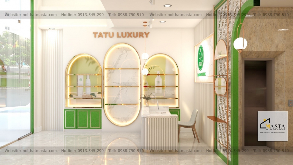 Thiết Kế Nội Thất Spa TaTu