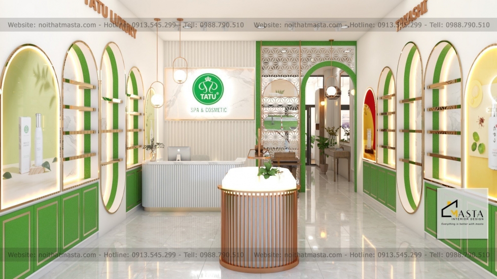 Thiết Kế Nội Thất Spa TaTu