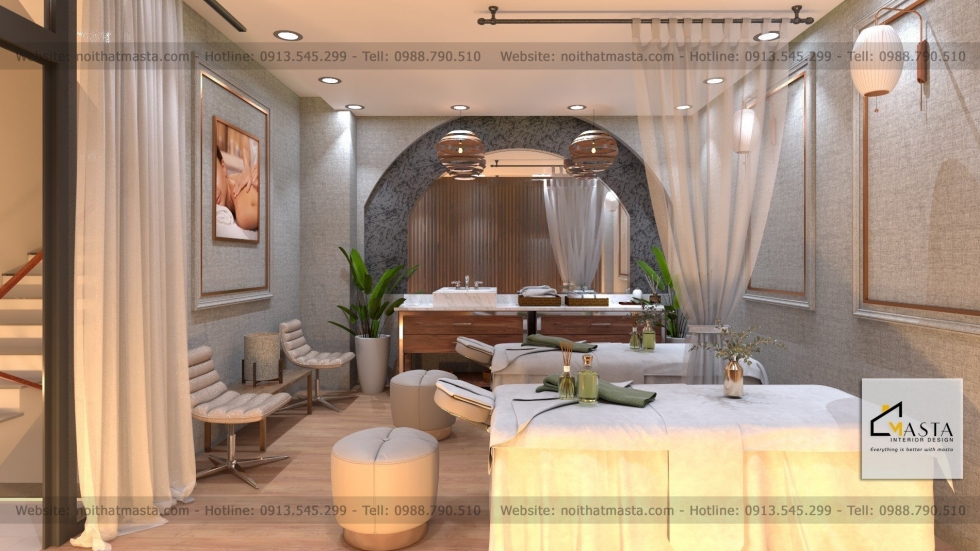 Thiết Kế Nội Thất Spa TaTu