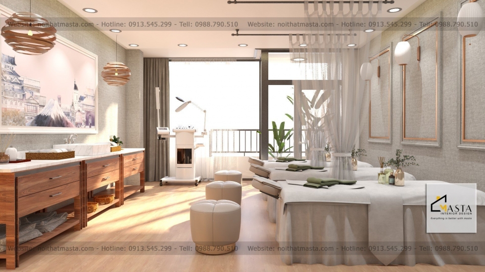 Thiết Kế Nội Thất Spa TaTu