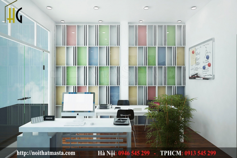 Thiết kế văn phòng anh Anh 2