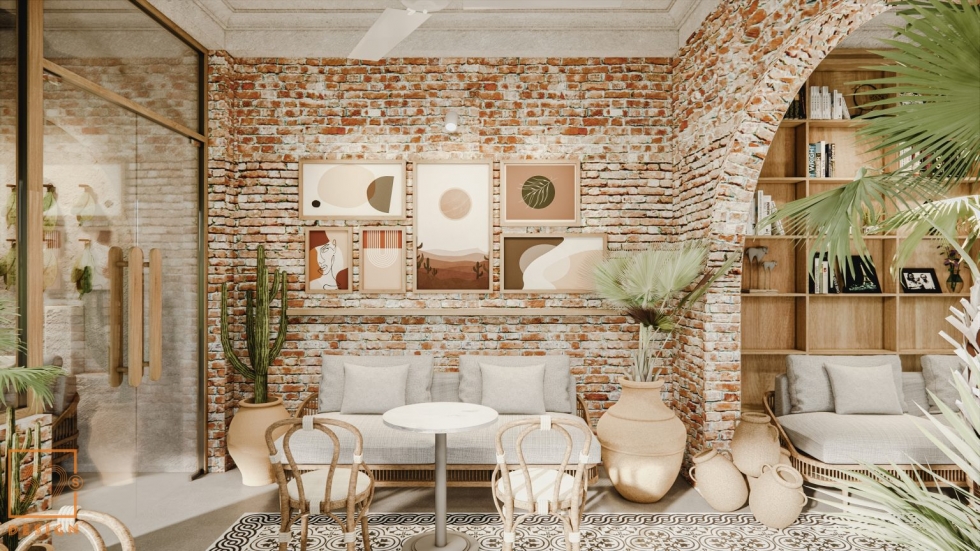 Các tiêu chí lựa chọn gạch đỏ trang trí tường quán cafe đẹp