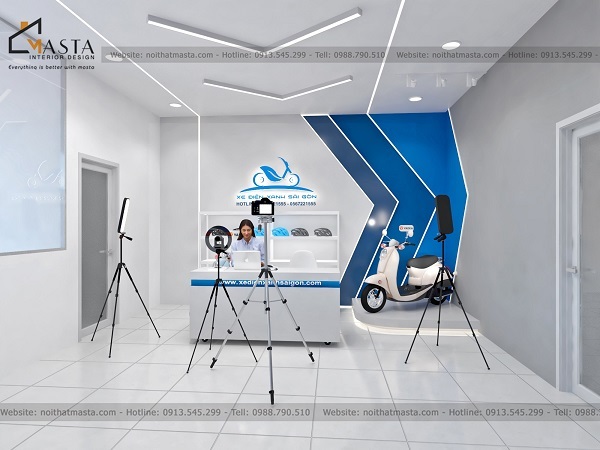 Mẫu phòng livestream để bán hàng
