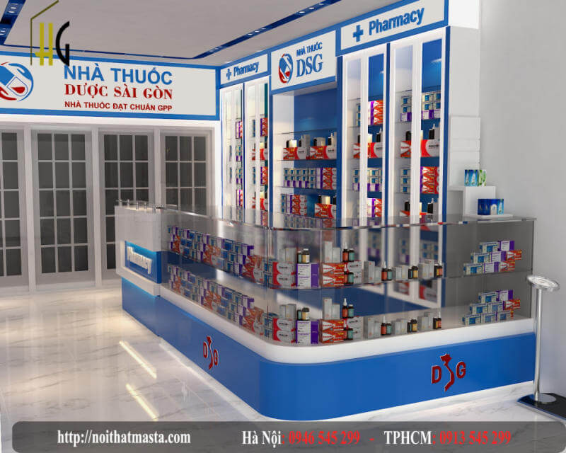 Vì sao cần phải biết cách trang trí quầy thuốc?