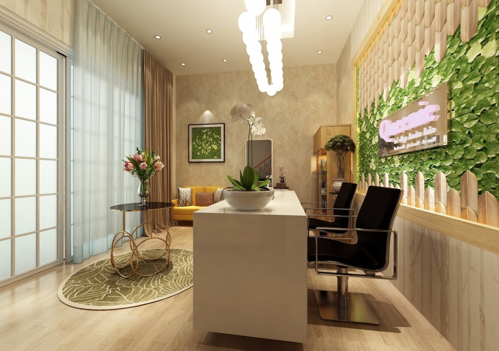 Đã mắt với thiết kế nội thất spa mini tại nhà