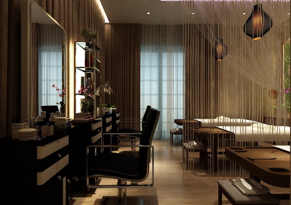 Đã mắt với thiết kế nội thất spa mini tại nhà