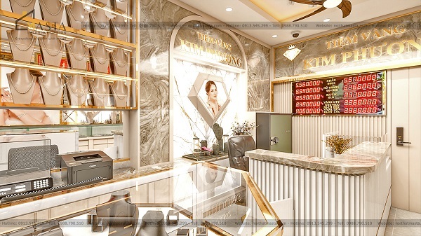 Đặt quầy thu ngân theo vị trí Bạch Hổ