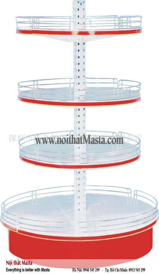 Mẫu kệ trưng bày trong siêu thị1