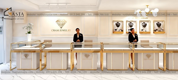 Bố trí các kệ tủ trưng bày cho từng bộ sưu tập khác nhau