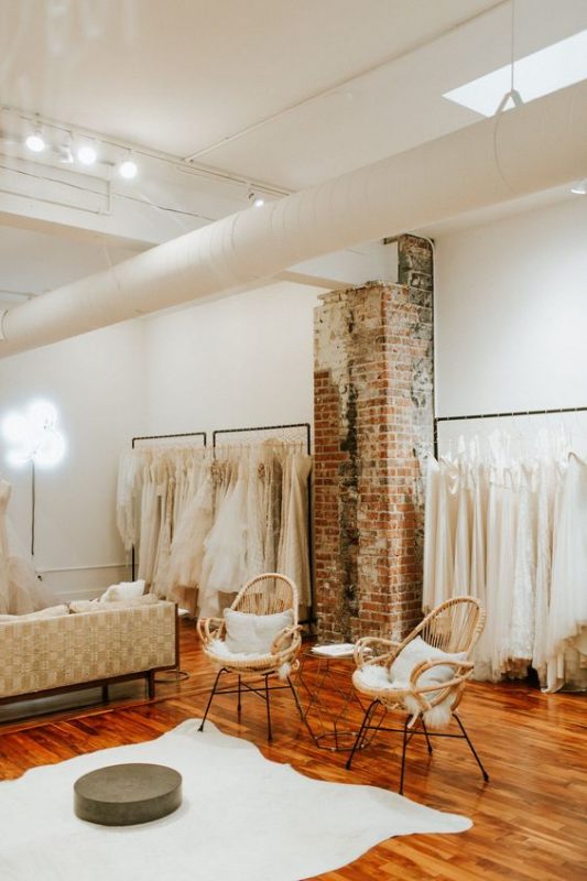 Những phong cách thiết kế showroom váy cưới đẹp
