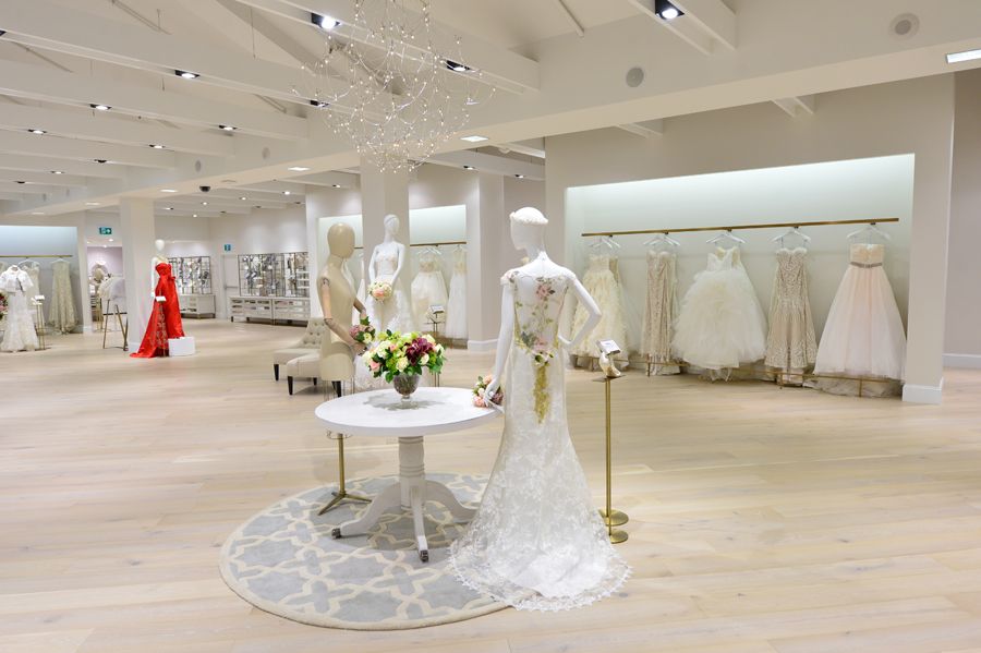 Những phong cách thiết kế showroom váy cưới đẹp