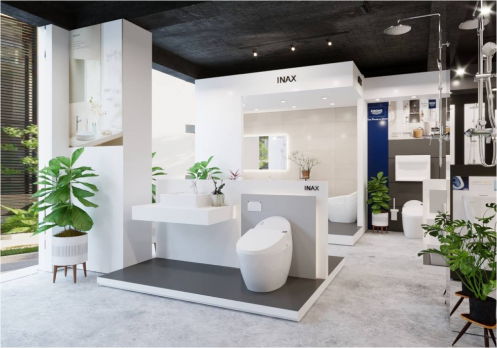 Những yếu tố cần quan tâm khi thiết kế showroom thiết bị vệ sinh