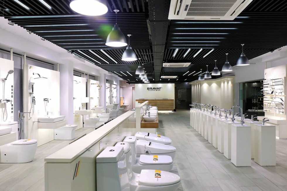 Những yếu tố cần quan tâm khi thiết kế showroom thiết bị vệ sinh
