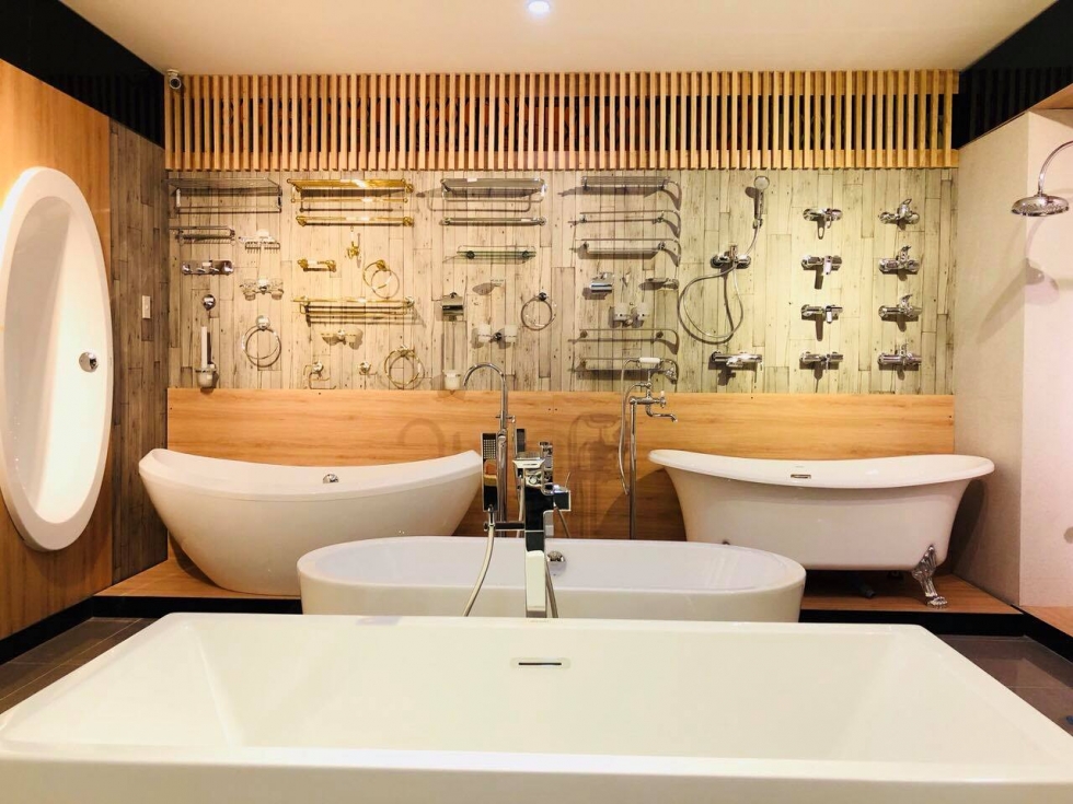 Những yếu tố cần quan tâm khi thiết kế showroom thiết bị vệ sinh