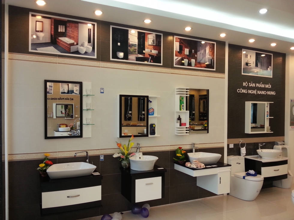 Những yếu tố cần quan tâm khi thiết kế showroom thiết bị vệ sinh