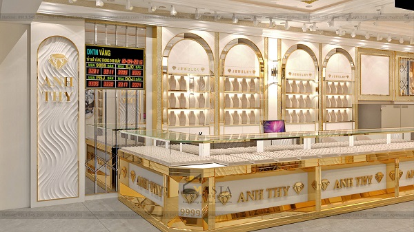 Xem xét ngân sách đầu tư cho showroom trang sức để lựa chọn phù hợp