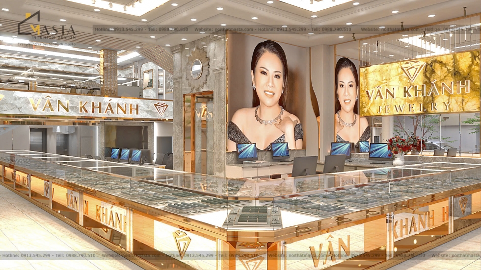Đặc trưng của thiết kế showroom trang sức luxury về trải nghiệm