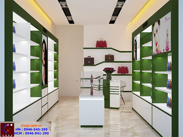 Thiết kế shop mỹ phẩm Co Co