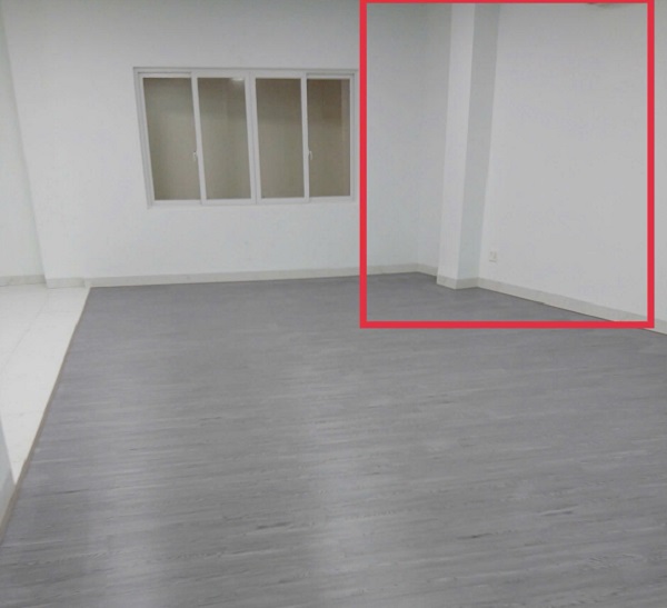 Hiện trạng trước khi thiết kế Background Livestream Huge, Q7