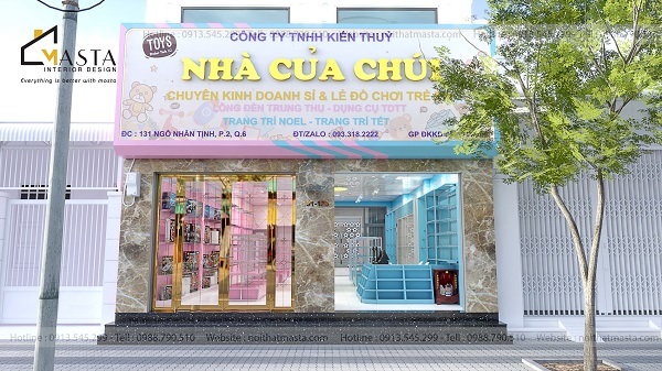 Vai trò của bảng hiệu shop mẹ và bé đối với cửa hàng