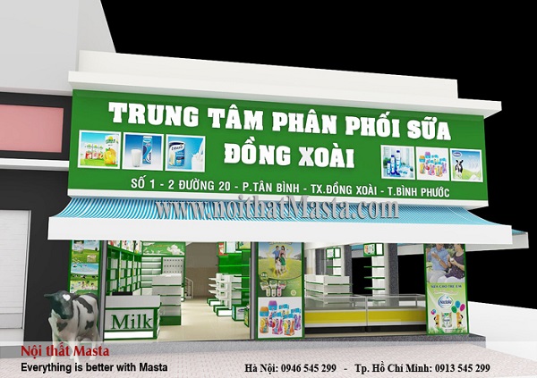 Nên lắp đặt bảng hiệu cùng hướng với mặt đường