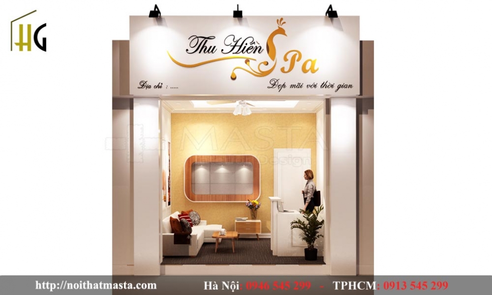 thiet ke bang hieu spa hop phong thuy 4