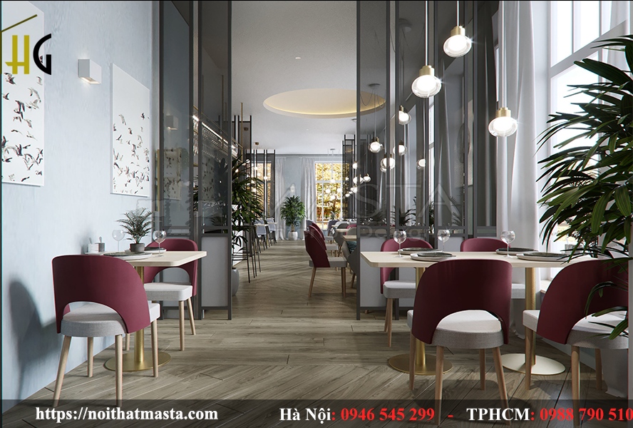thiết kế quán cafe đẹp