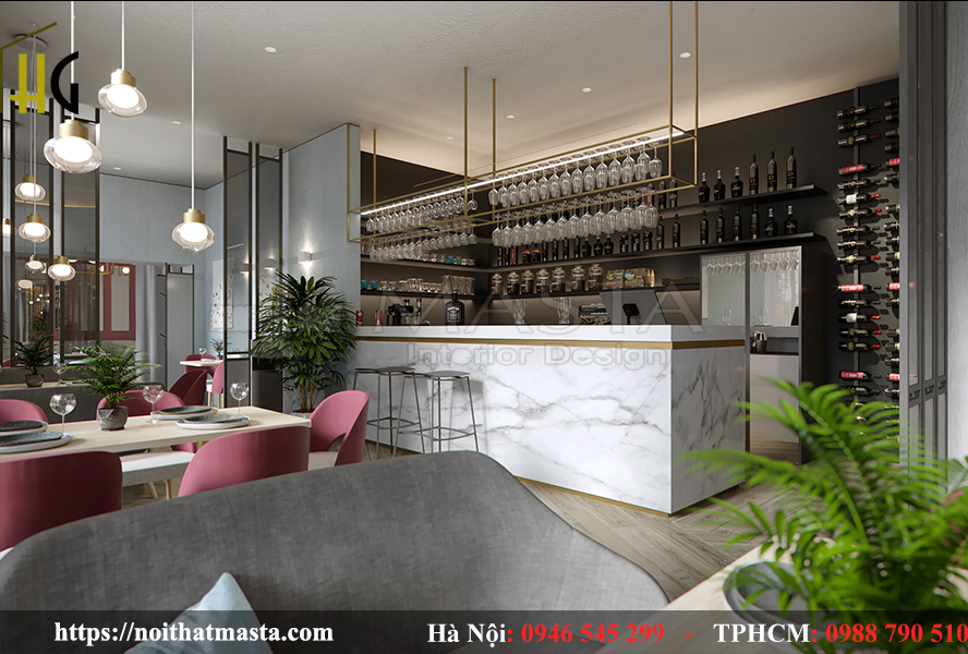 thiết kế quán cafe đẹp