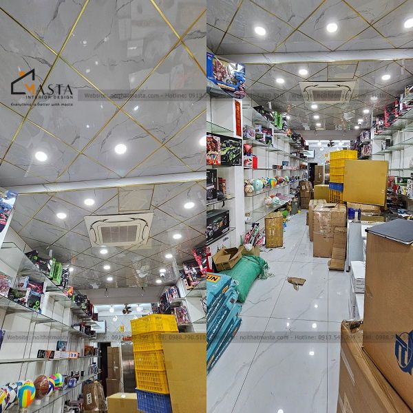Hiện trạng trước khi thiết kế cửa hàng đồ chơi Kiến Thủy
