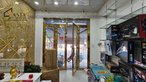 Hiện trạng trước khi thiết kế cửa hàng đồ chơi Kiến Thủy