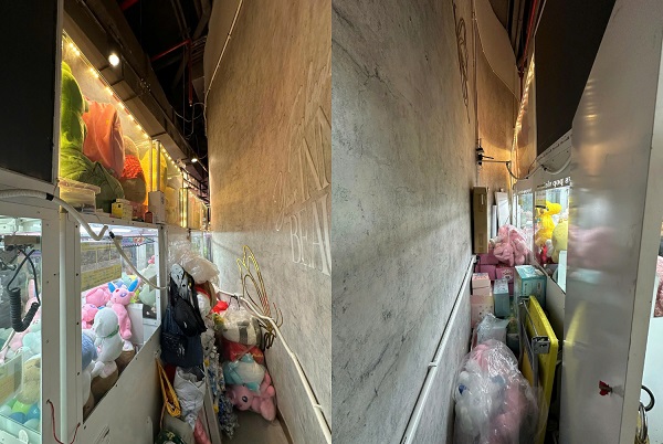 Hiện trạng trước khi thiết kế gian hàng đồ chơi Pick Me Pick, Thủ Đức