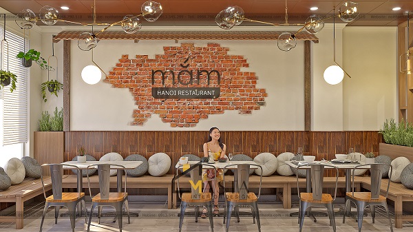 ​Thiết kế nhà hàng mắm Ha Noi Restaurant