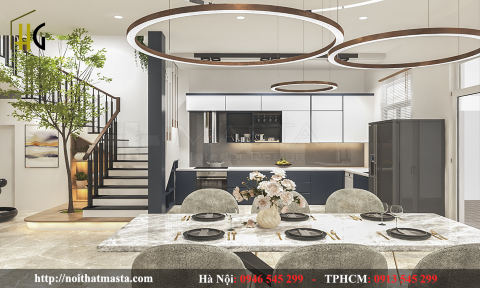 thiết kế nội thất căn hộ chung cư 2