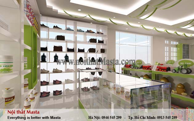 Cách bố trí cửa hàng cho không gian cửa hàng rộng rãi hơn3