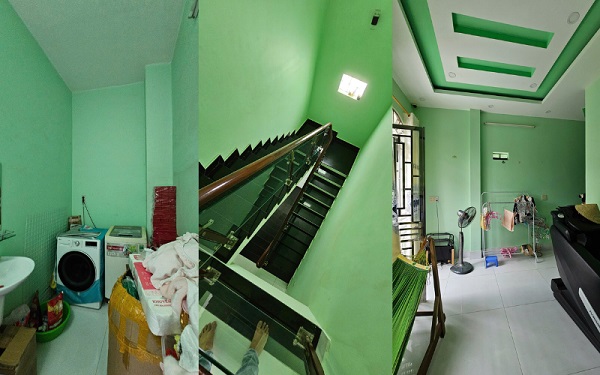 Hiện trạng trước khi thiết kế nội thất nhà ở tiệm vàng Phương Duy, Phú Quốc