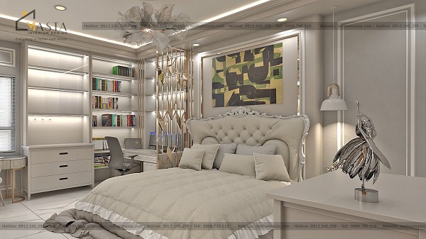 Hệ tủ tích hợp đèn Led để đáp ứng nhu cầu sử dụng cho gia chủ