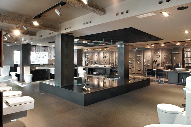 Thiết kế showroom vật liệu xây dựng cao cấp