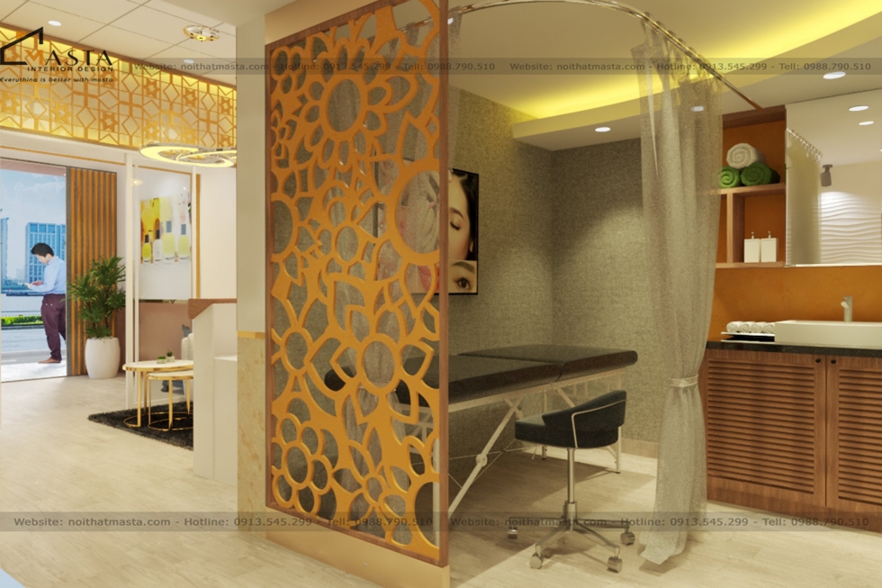 Thiết kế nội thất spa - Chị Tâm - Q. Tân Phú - TP. HCM
