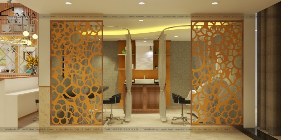 Thiết kế nội thất spa - Chị Tâm - Q. Tân Phú - TP. HCM