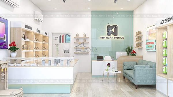 Nội Thất Masta -  Đơn vị thiết kế shop điện thoại sang trọng uy tín