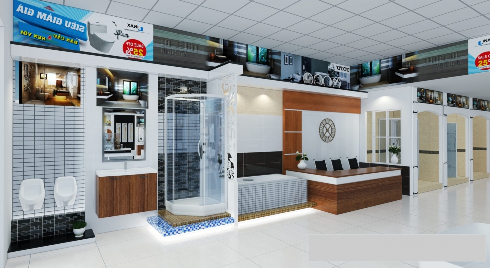 Thiết kế nội thất showroom chuyên nghiệp