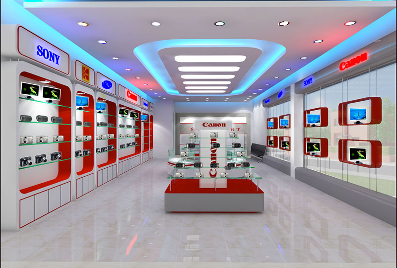 Thiết kế nội thất showroom diện tích nhỏ