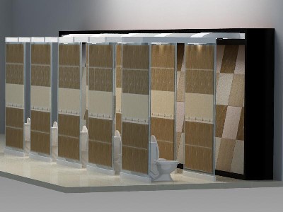 Thiết kế nội thất showroom Gạch Men - Gạch ốp lát