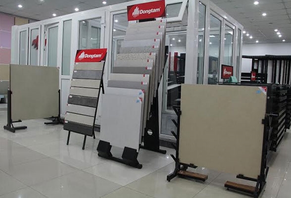 Thiết kế nội thất showroom Gạch Men - Gạch ốp lát