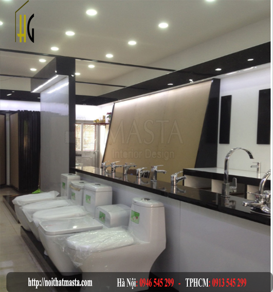 thiết kế showroom thiết bị vệ sinh 9