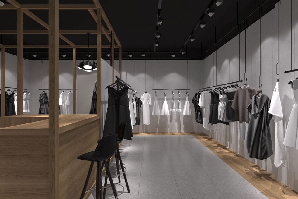 Thiết kế showroom thời trang nữ cao cấp cực sành điệu